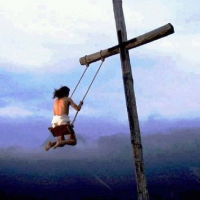 Jesus with AK47 avatar